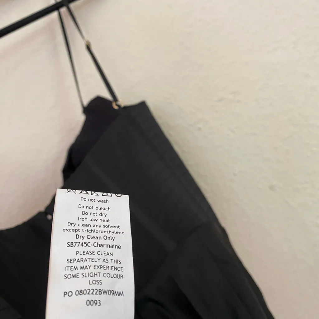 HOUSE OF CB 'Charmaine' Black Corset Maxi Dress‎ NWOT gown size XL - Image 12