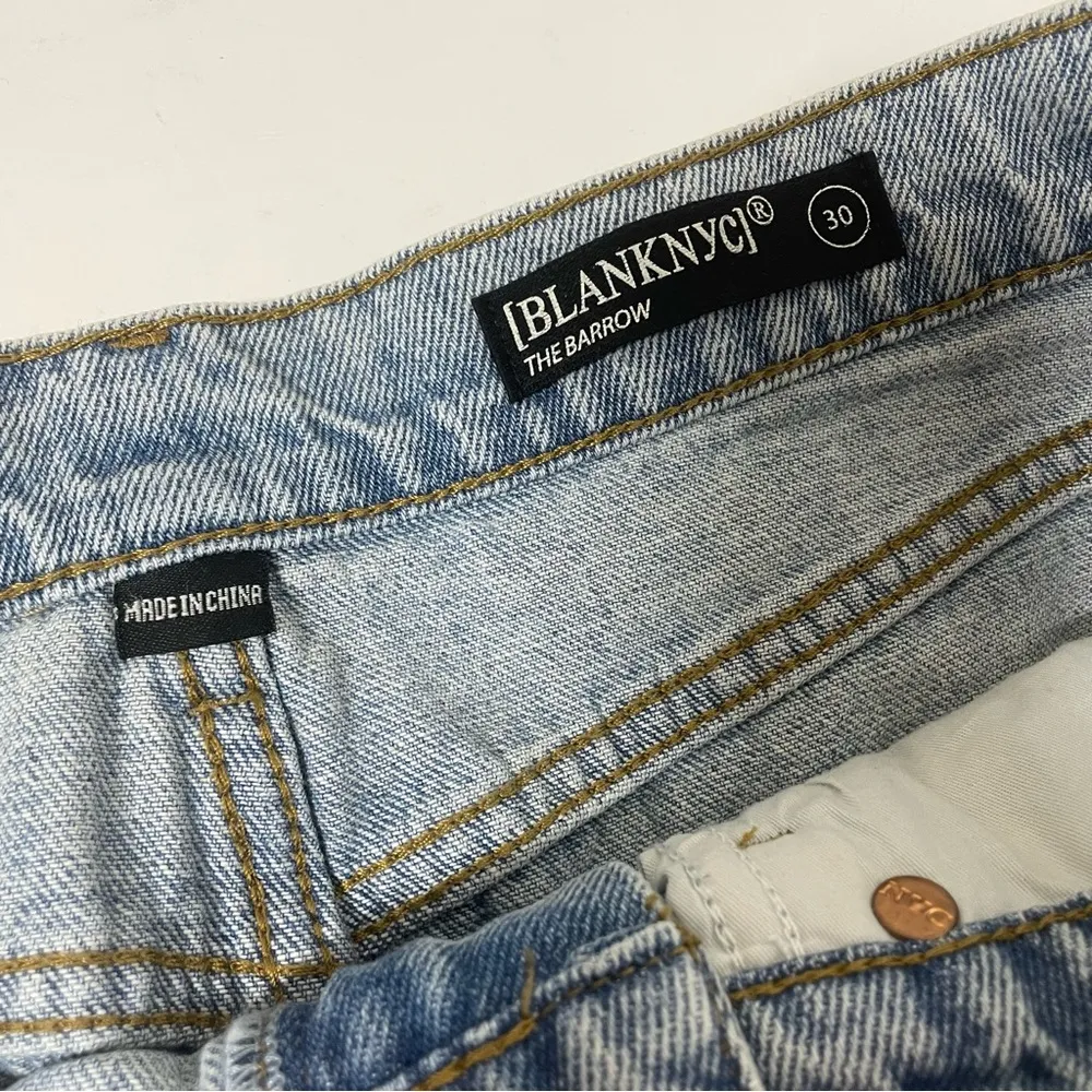 Barrow Vintage High Rise Cutoff Denim Jean Short After Shock Size 30 - Image 2