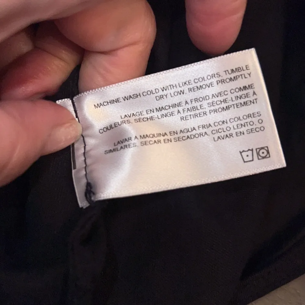 AG Adriano Goldschmeid Jeans Navy Blue Amanda Relaxed Fit‎ Shirt Dress Size XS/S - Image 9