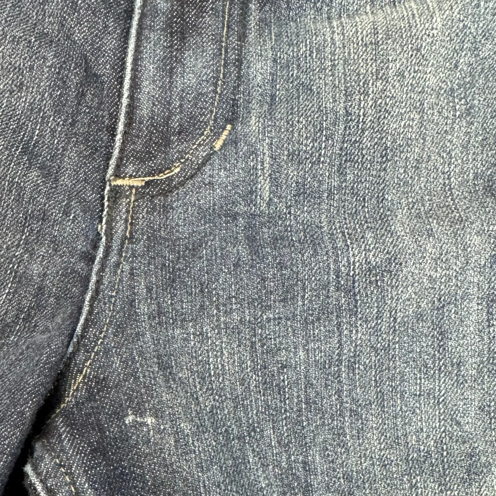 Baby Phat Mid Rise Stacked Zipper Ankle Capris Blue Y2k Size 13 - Image 5