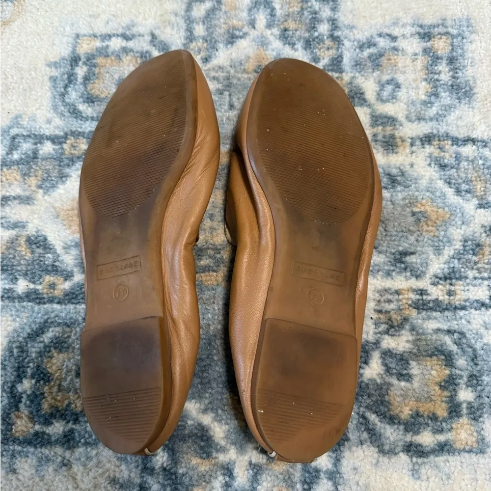 Everlane Loafers Flats Women’s Tan Size 7.5 - Image 10