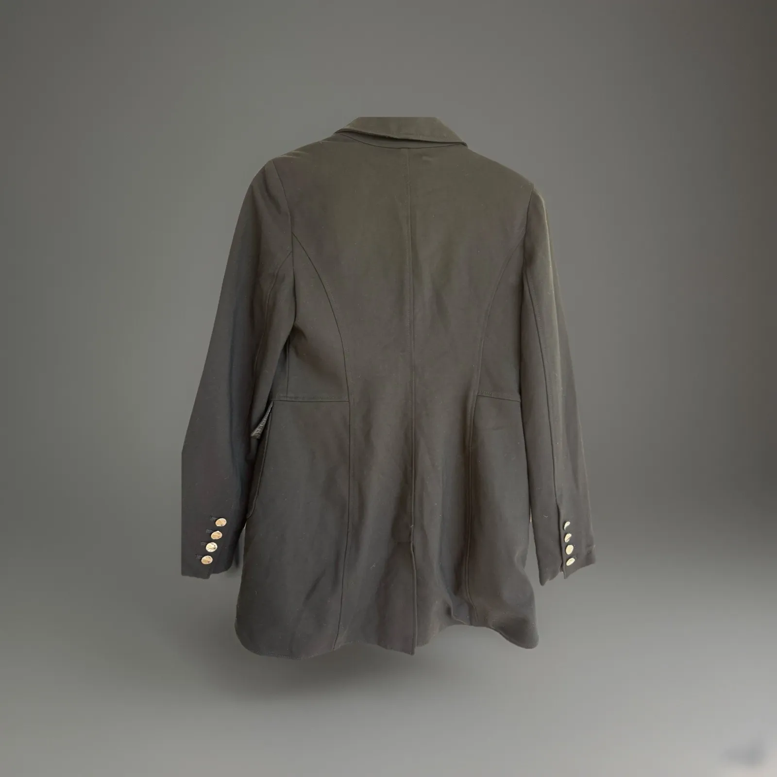 CHICOS Womens Black Blazer Size 0- Office Professional Interview Workwear - Image 2