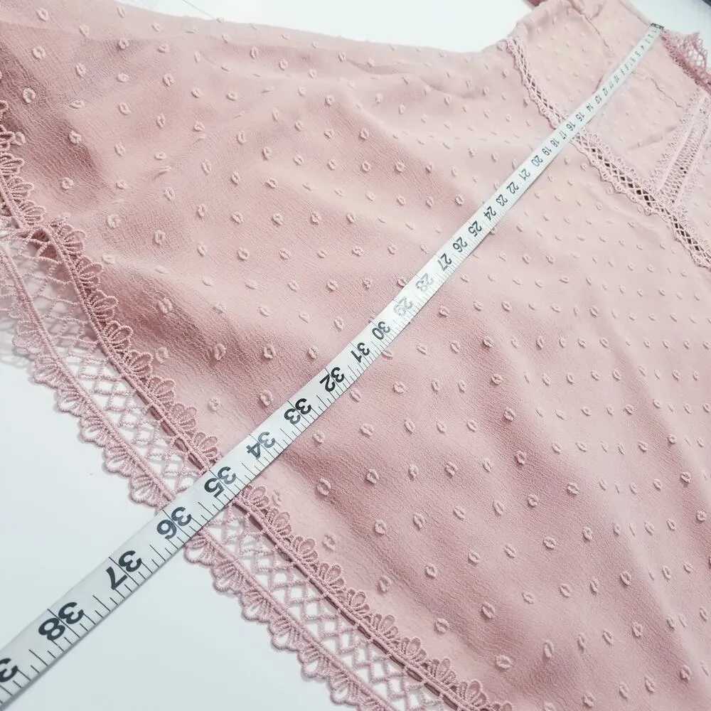 Bardot Latte Pink Blush Cherie Doddy Dress Long Sleeves - Image 9