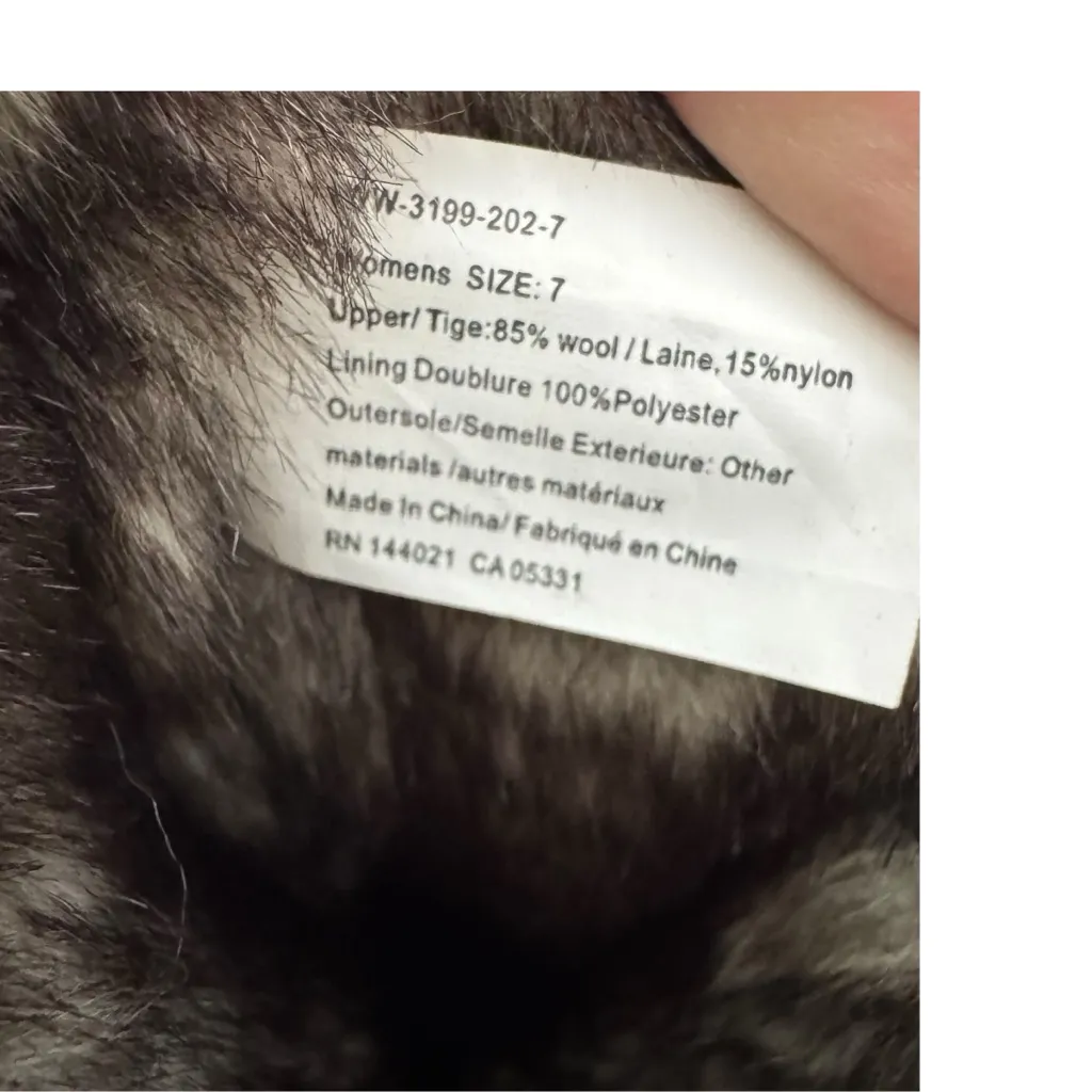 Woolrich Wool Blend Aztec Southwestern Toggle Faux Fur Boots 7 - Image 12