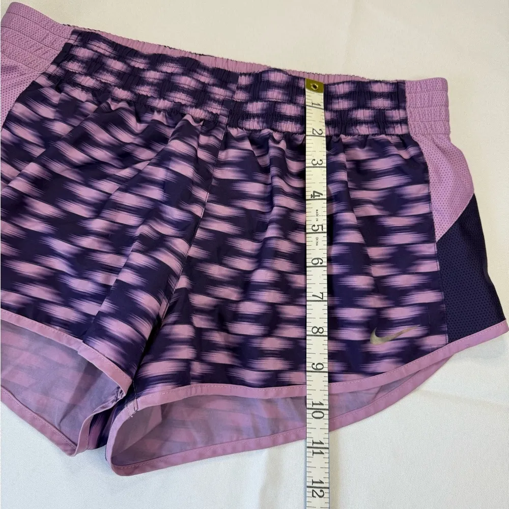 Nike Purple Athletic Shorts Dynamic Design - Image 3