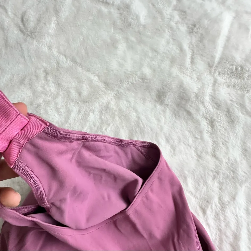 Lululemon Align Bodysuit Velvet Dust Pink Size 8 - Image 9