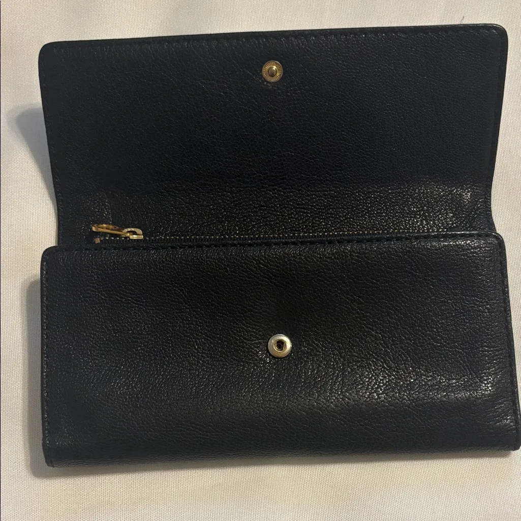 Marc by Marc Jacobs Black Leather Clutch EUC - Image 3