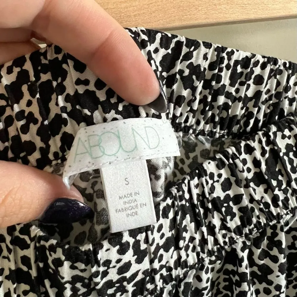 Abound  Cow Print Mini Skirt - Image 6