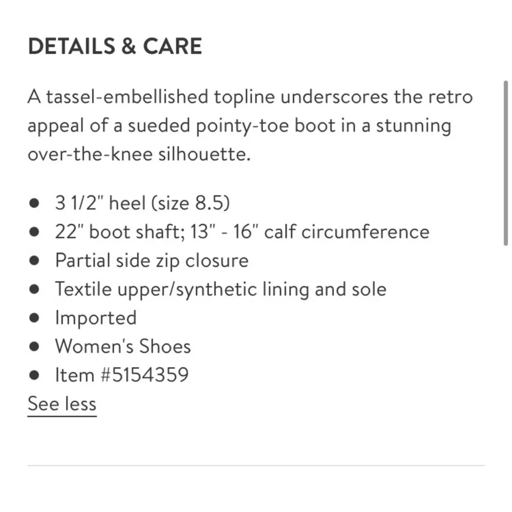 Marc Fisher Mlalinda over the knee boots - Image 8