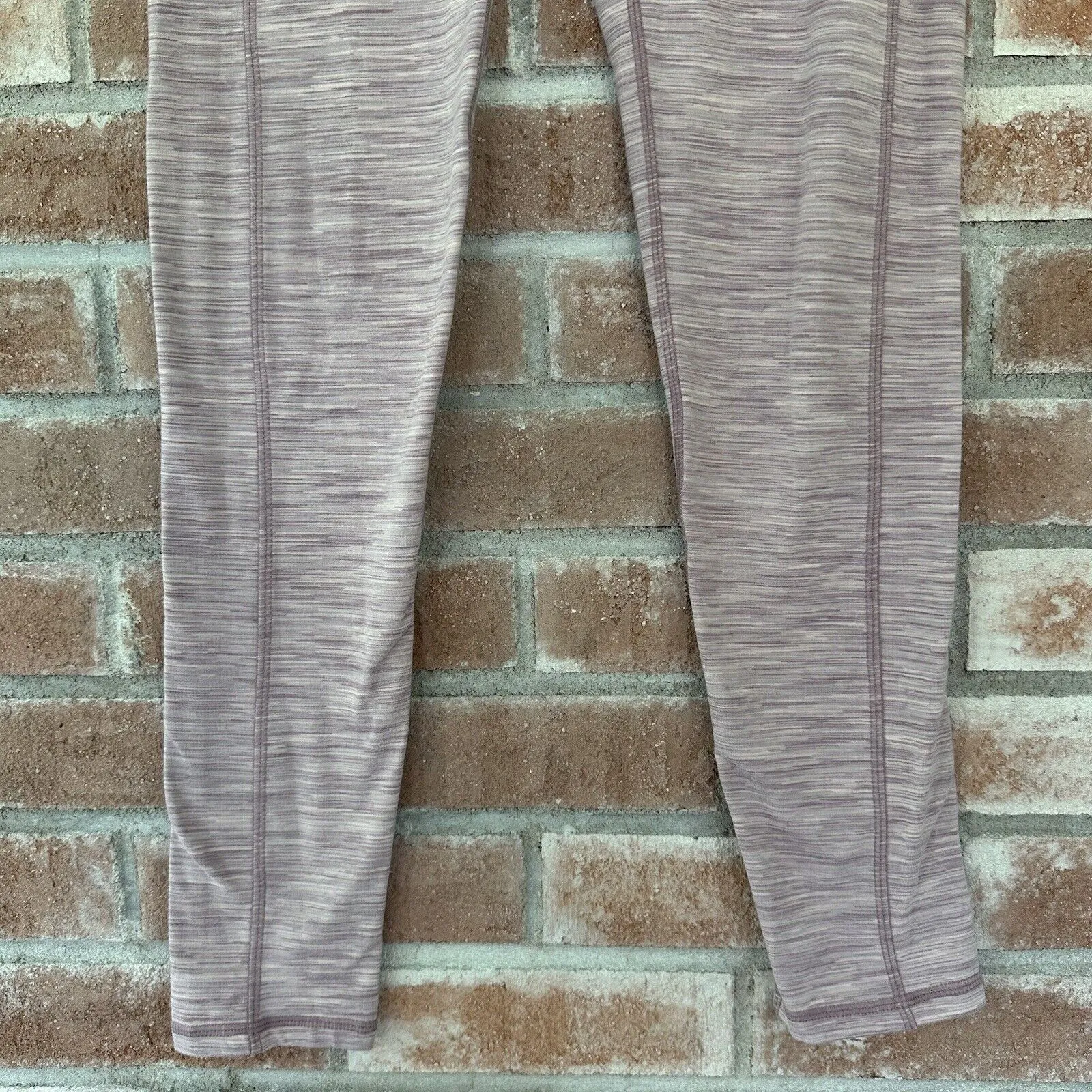 Kyodan Purple Heathered Yoga Leggings Small - Image 2