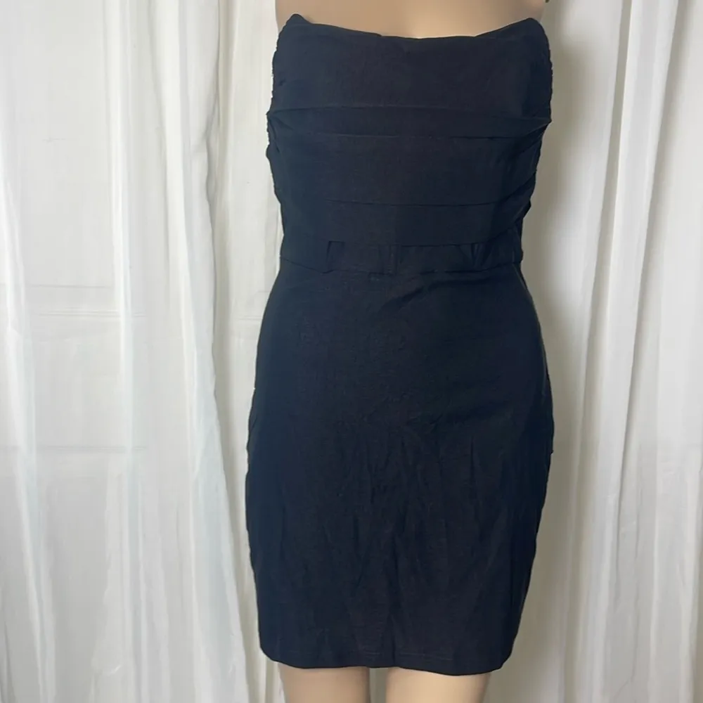 Blue Blush  Benton bustier strapless dress - Image 3