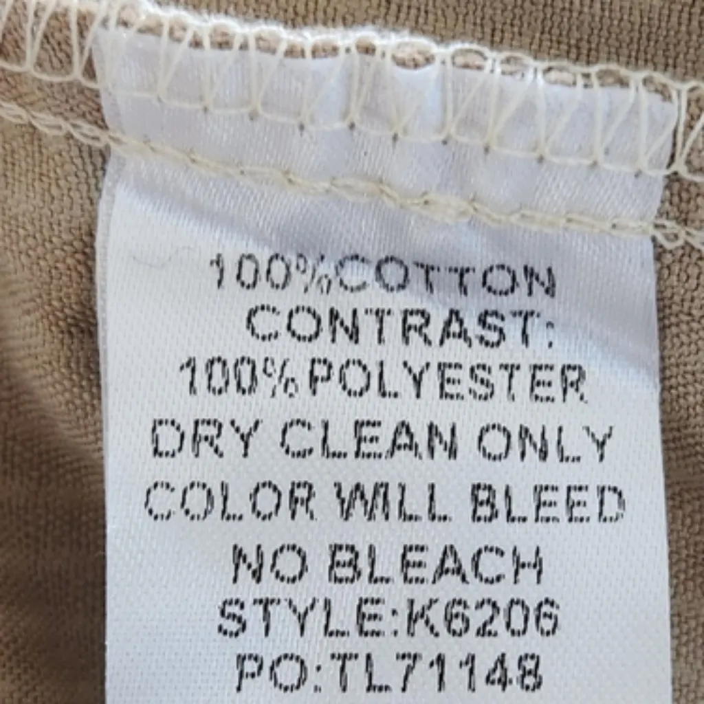 Umgee Tan Corduroy Shacket Jacket Size Large NWT Boho Tan Shacket - Image 7