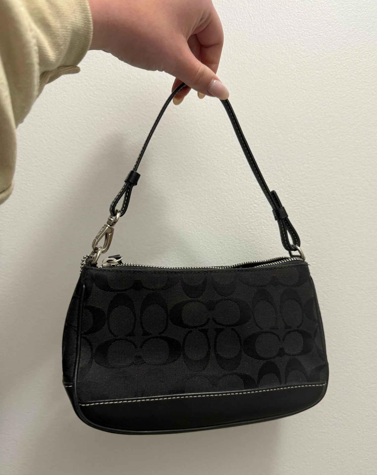Vintage Mini Purse Black - Image 2