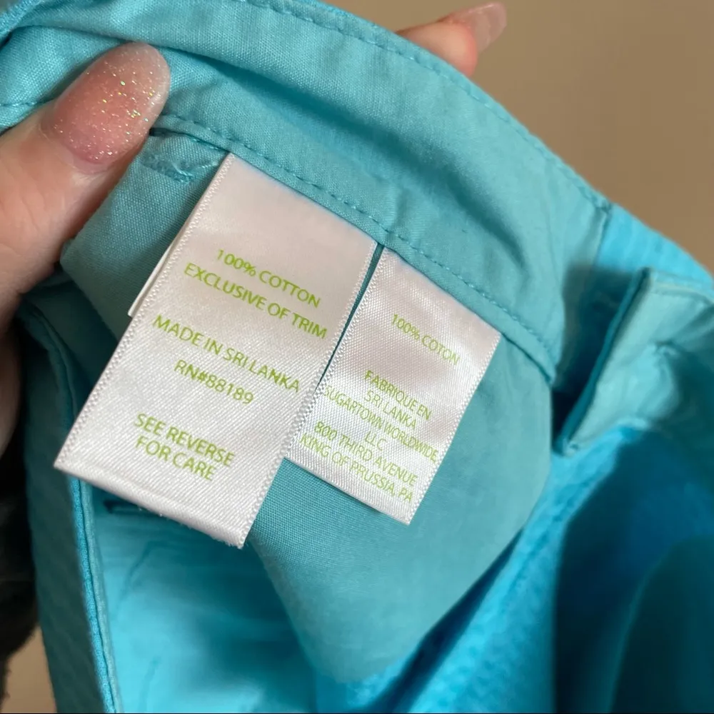 Lilly Pulitzer Buttercup Stretch Shorts in Pool Blue - Image 11