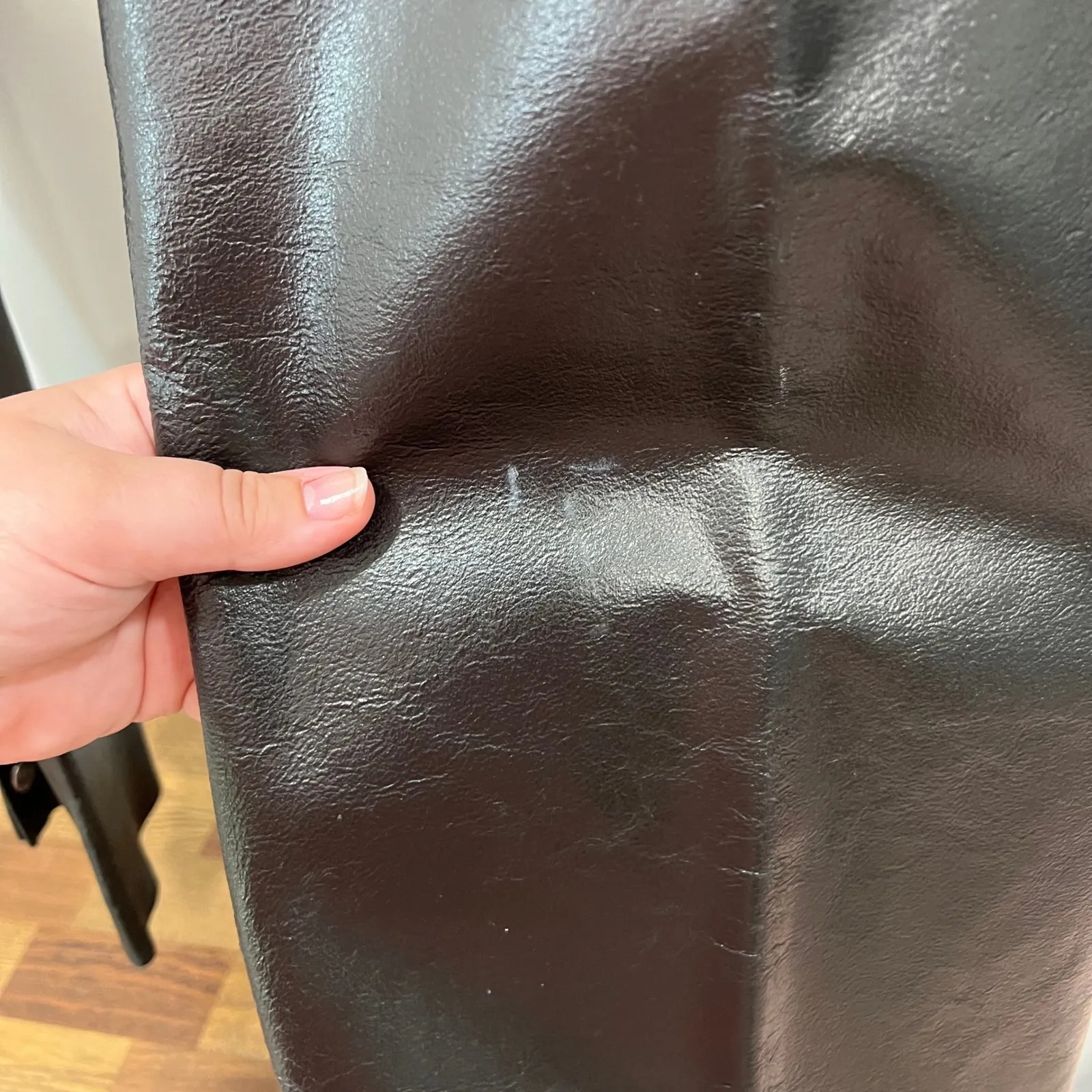 Vanguard Leather America Womens Motorcycle Pants Chaps Protection‎ Black Buckle Size M - Image 4