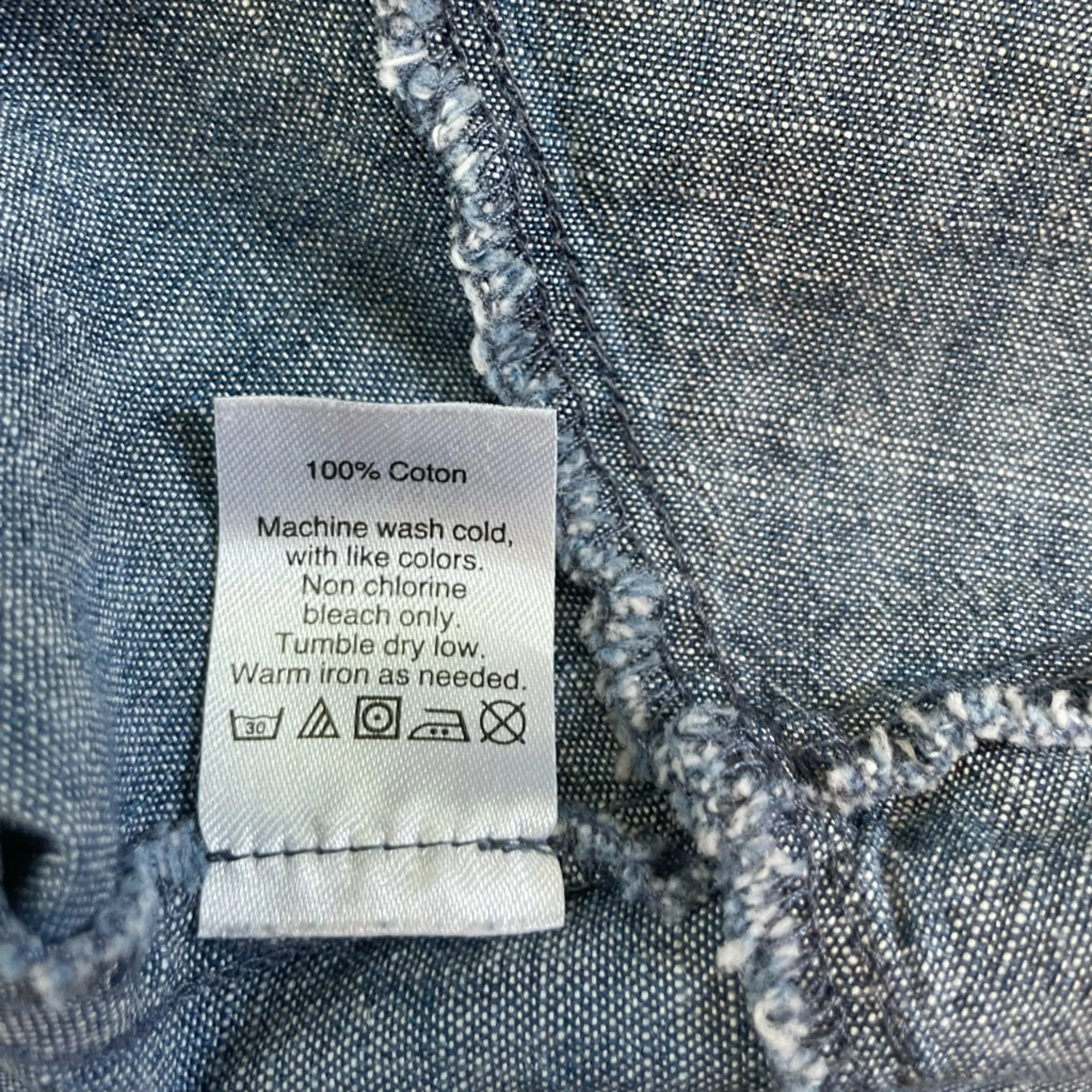 J.crew Chambray Ruffle V-Neck Faux Wrap Dress Size 4 - Image 8