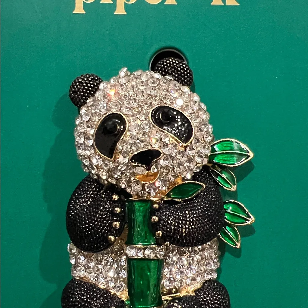 Piper  K | Panda 🐼 Bear Brooch - Image 3