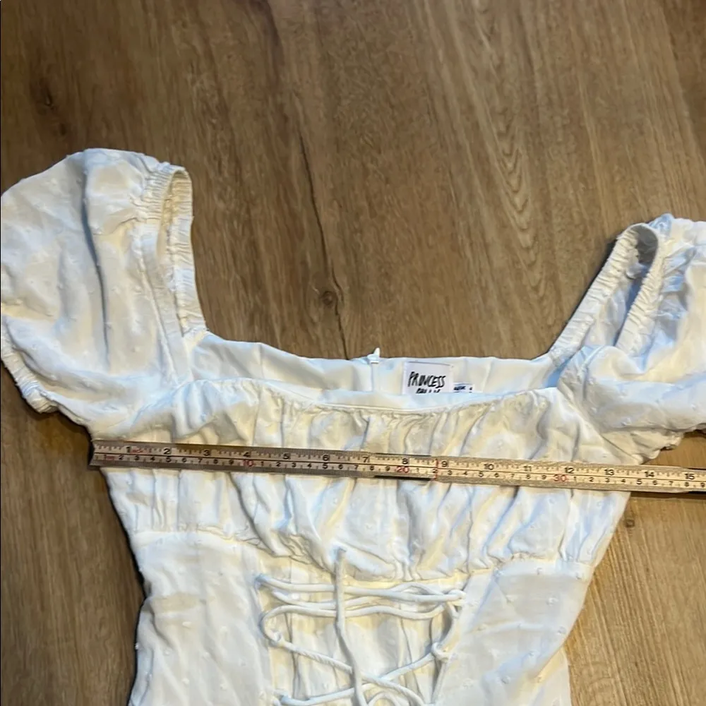 Princess Polly Women's White Dress Sz 0 - Image 6