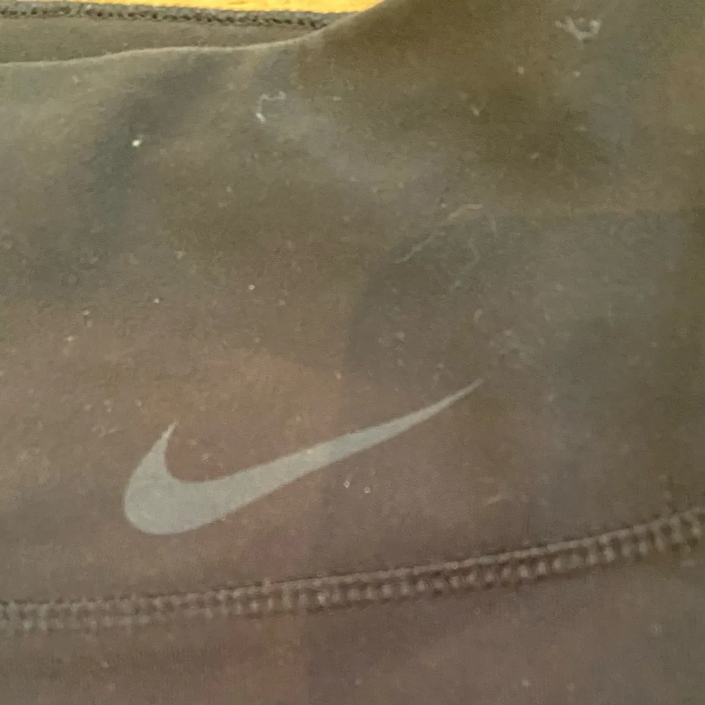 Nike‎ Dri Fit Women’s XS Black 3/4 Length Athletic Leggings - Image 4