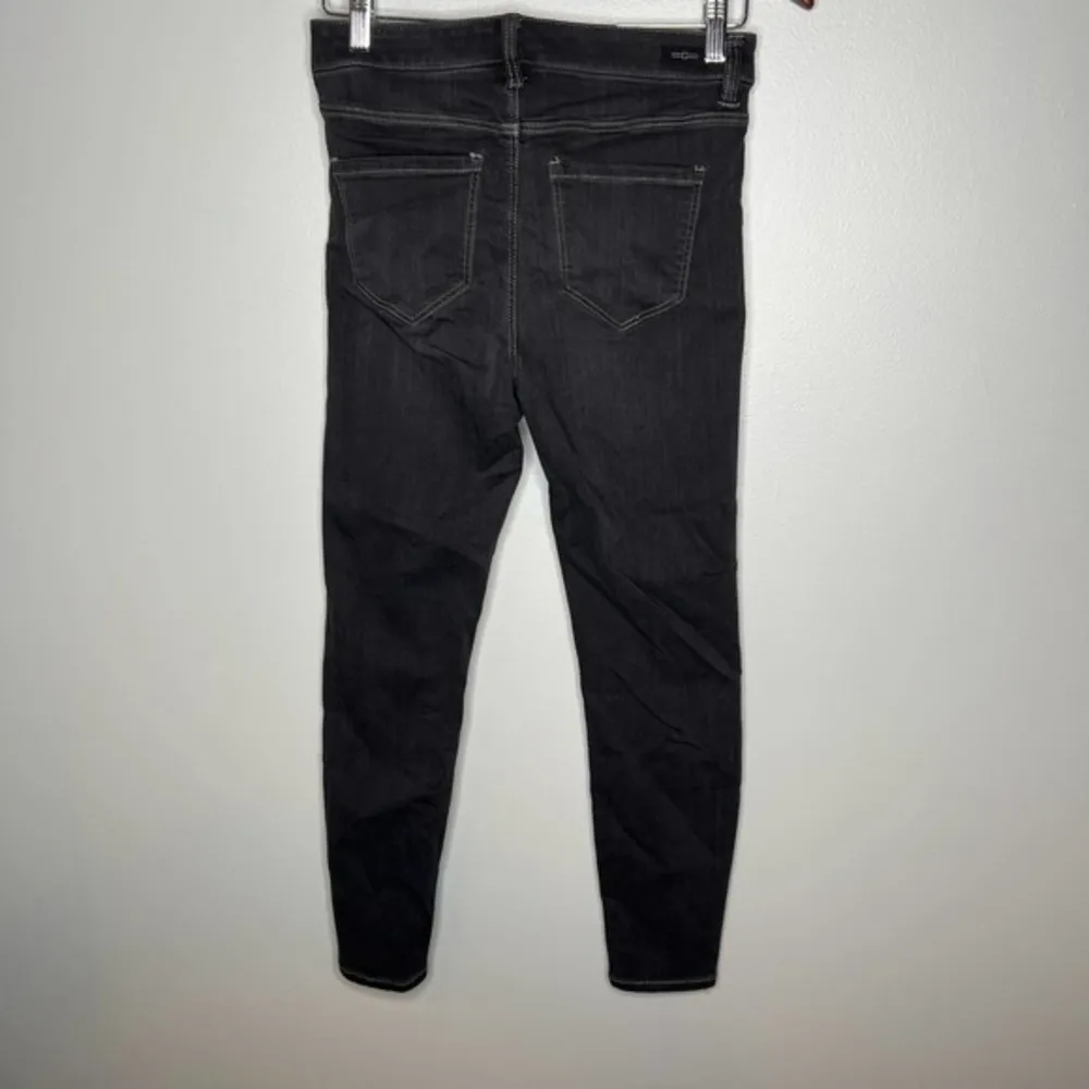 Liverpool high rise ankle jeans meteorite color zip button denim size 4 / 27 - Image 3