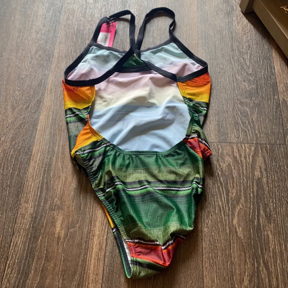 Khaki Stripe Hydra Active One Piece - Image 4