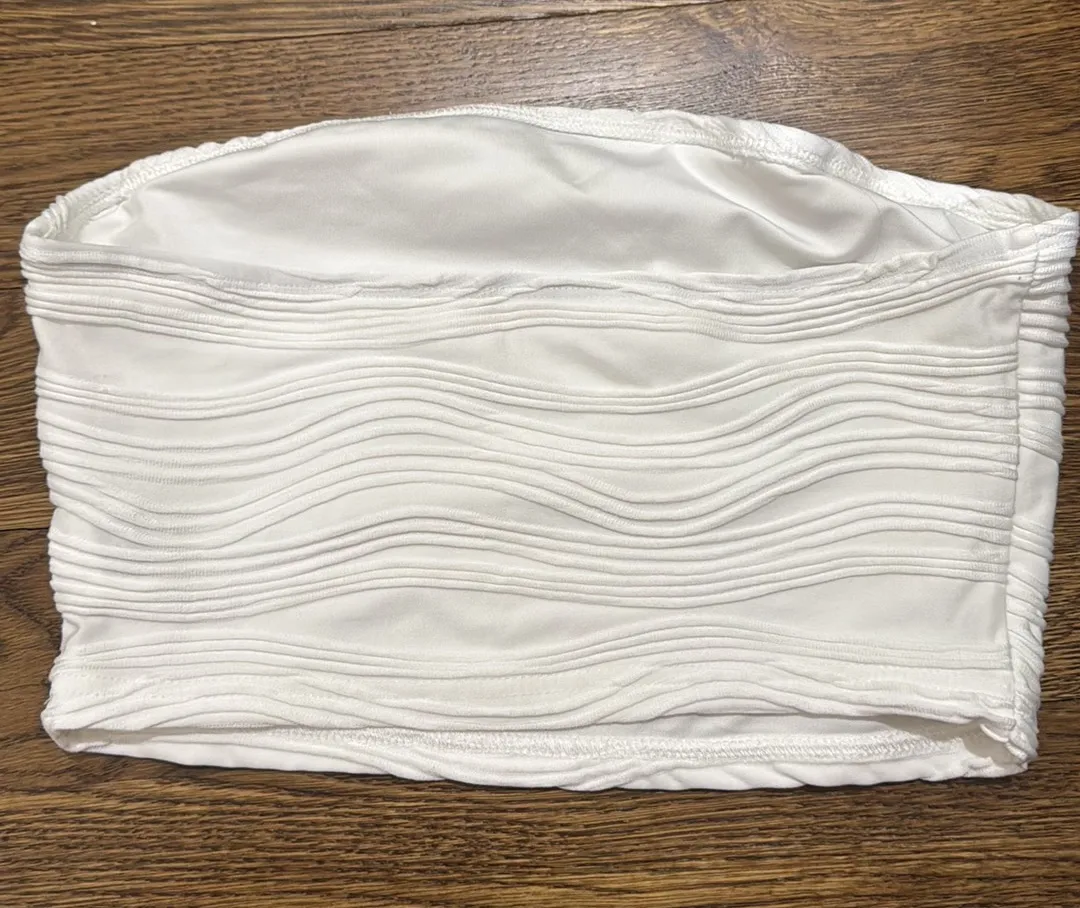 SHEIN White Tube Top - Image 2