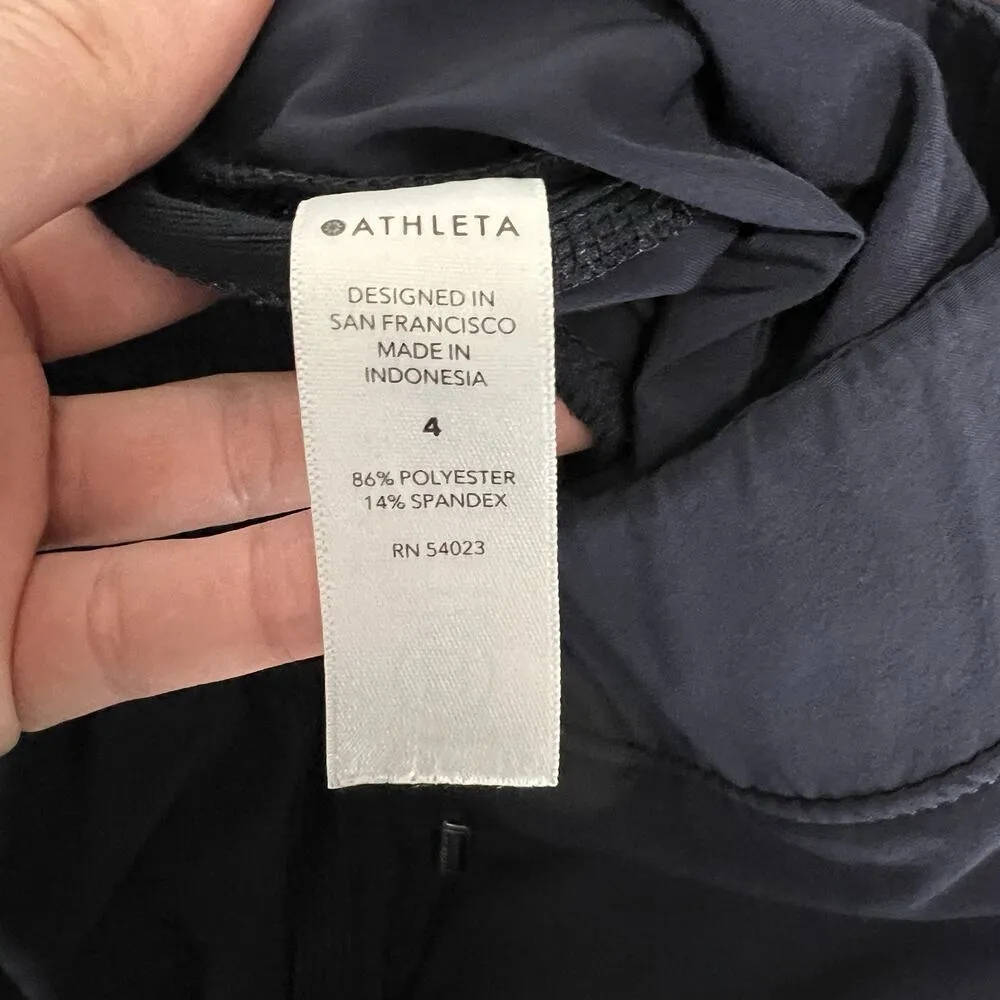 ATHLETA Brooklyn Jogger Pants Dark Navy Blue Pull On Women’s Size 4 Style 530631 - Image 11