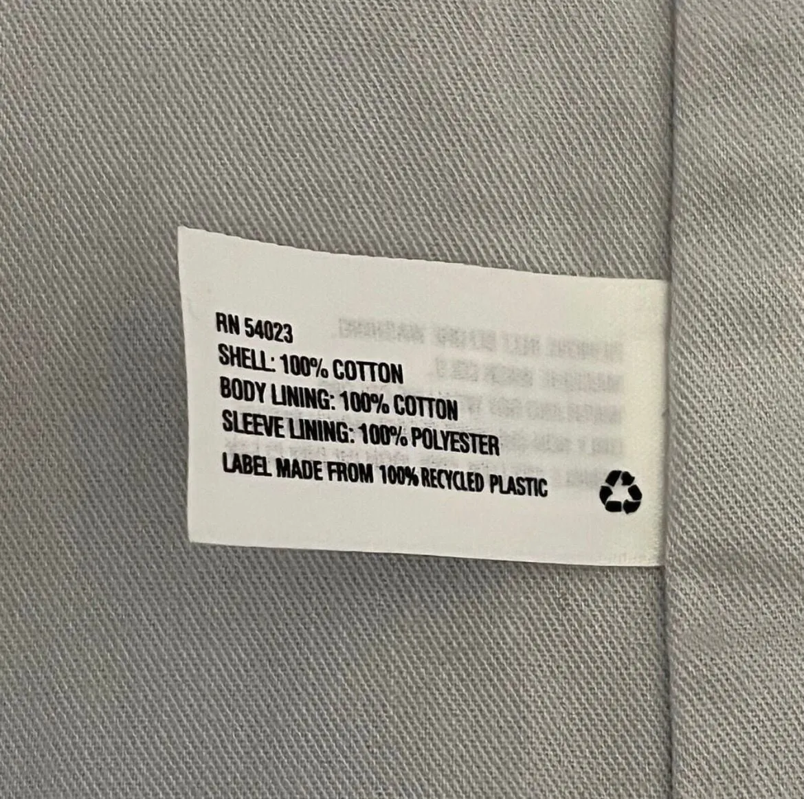 GAP Women’s Blue Pinstriped Double Breasted Trench Coat Medium Belted Classic - Image 9