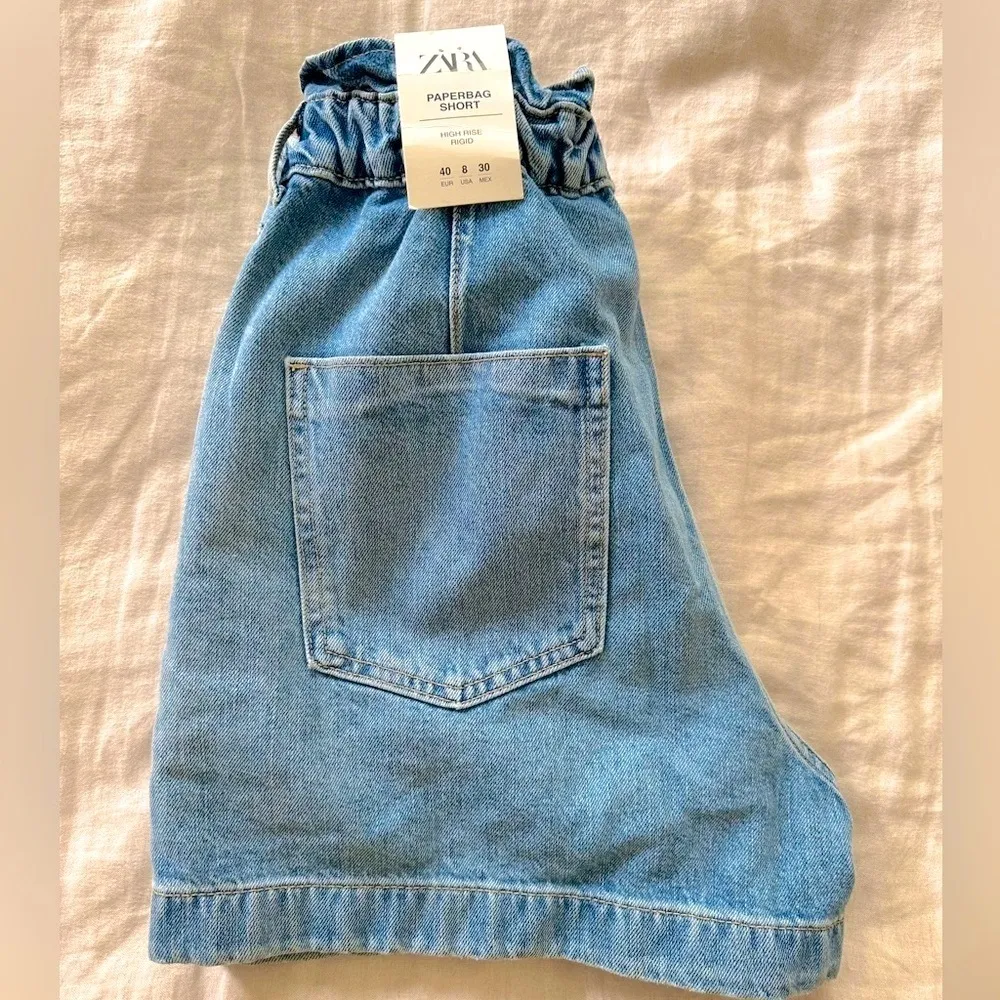 Brand New ZARA PaperBag Shorts - Image 3