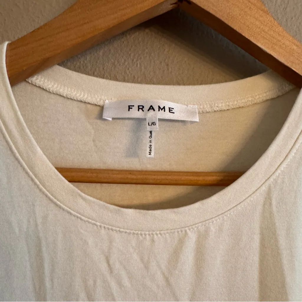 FRAME Gathered Sleeve‎ Tee - Image 4