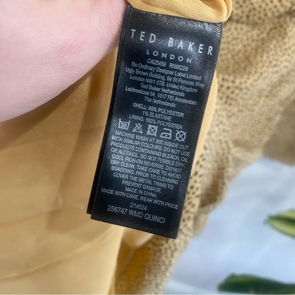 Ted Baker Quinci Mini Dress size 4 - Image 4