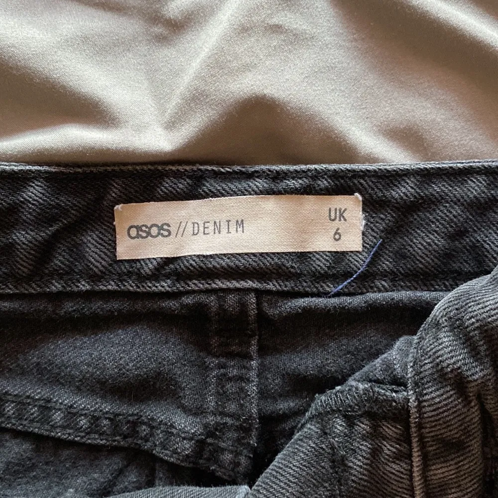 ASOS  Black Denim Skirt - Image 4