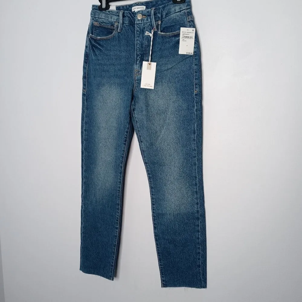 Good American skinny high rise jeans size 4/27 - Image 2