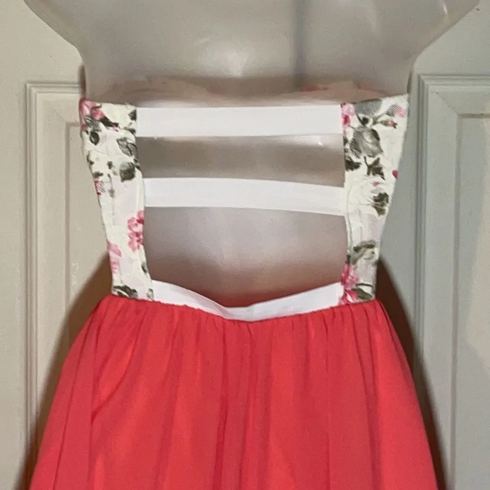 Fashion Magazine Strapless Asymmetrical Dress Jr M - Image 12