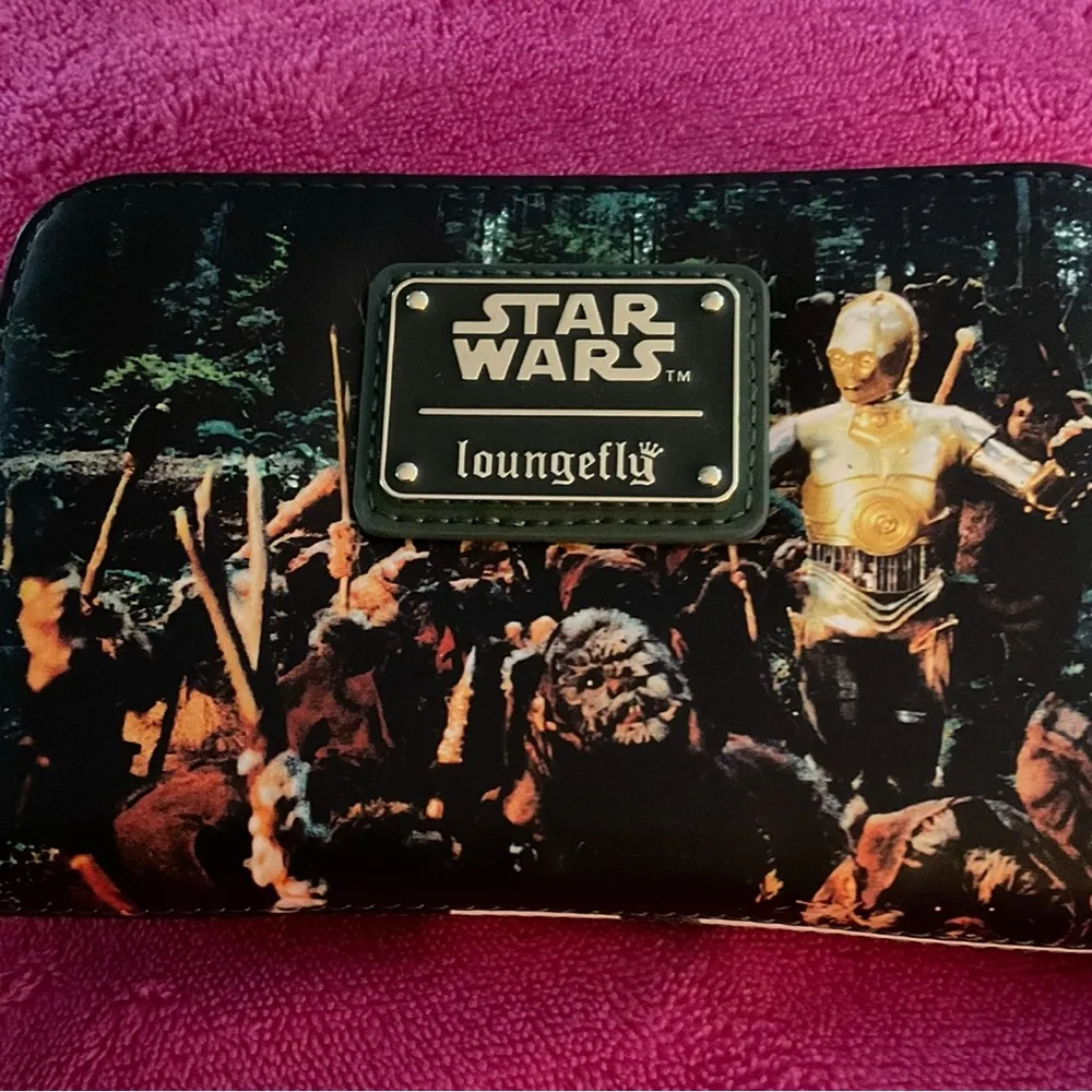 Star Wars Loungefly Wallet with Return if the Jedi Scene - Image 2