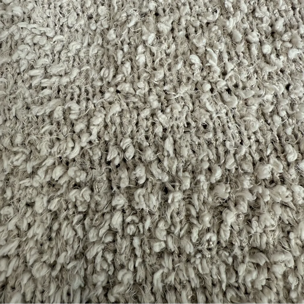 Hollister Teddy Bear Textured Tan Open Front Boho Cardigan size Large - Image 16