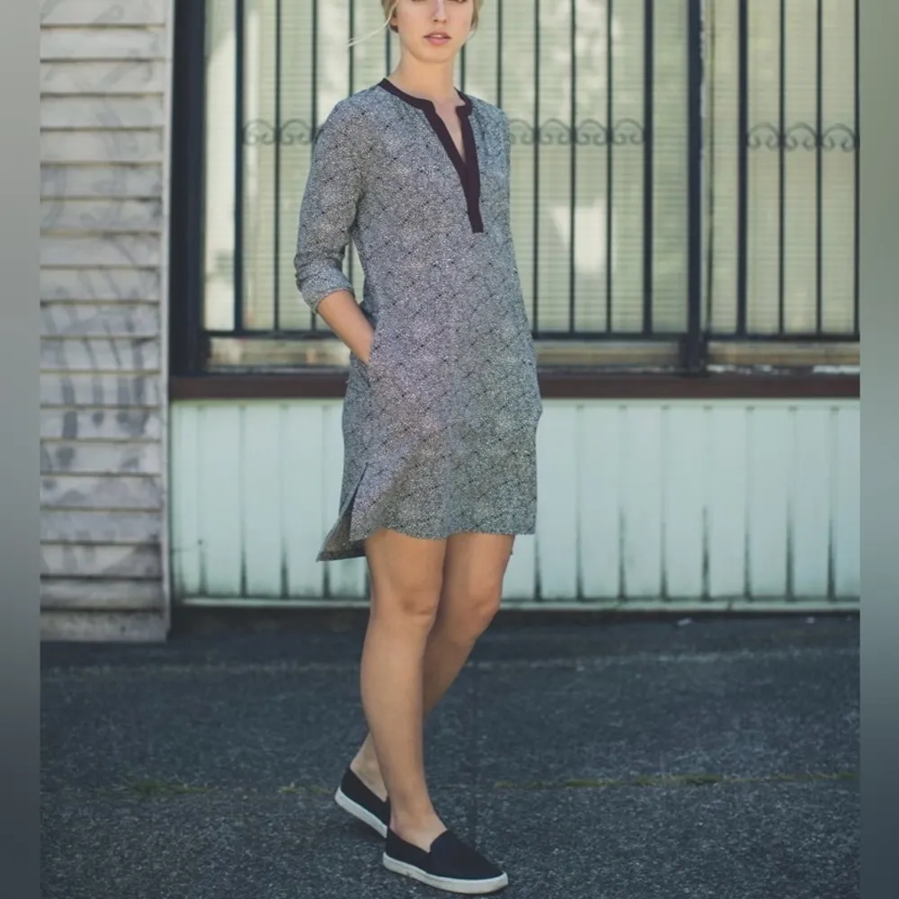 2014 Lululemon Effortless Dress Plush Petal Black Ghost Bordeaux Drama Sz2 Rare - Image 3