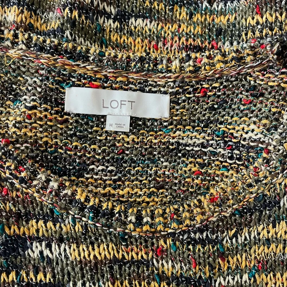 LOFT Brown Tan Ribbed Sleeveless Tank Top - Image 5