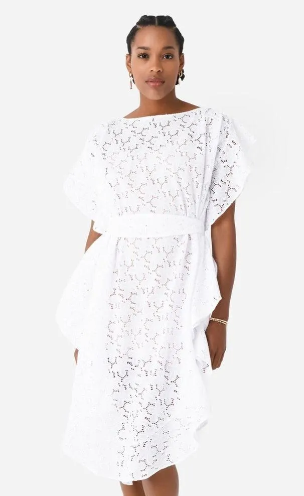 NWT Jag Women's The Eden Dress, White Eyelet Size S/M New w/Tag Retail $406 - Image 4