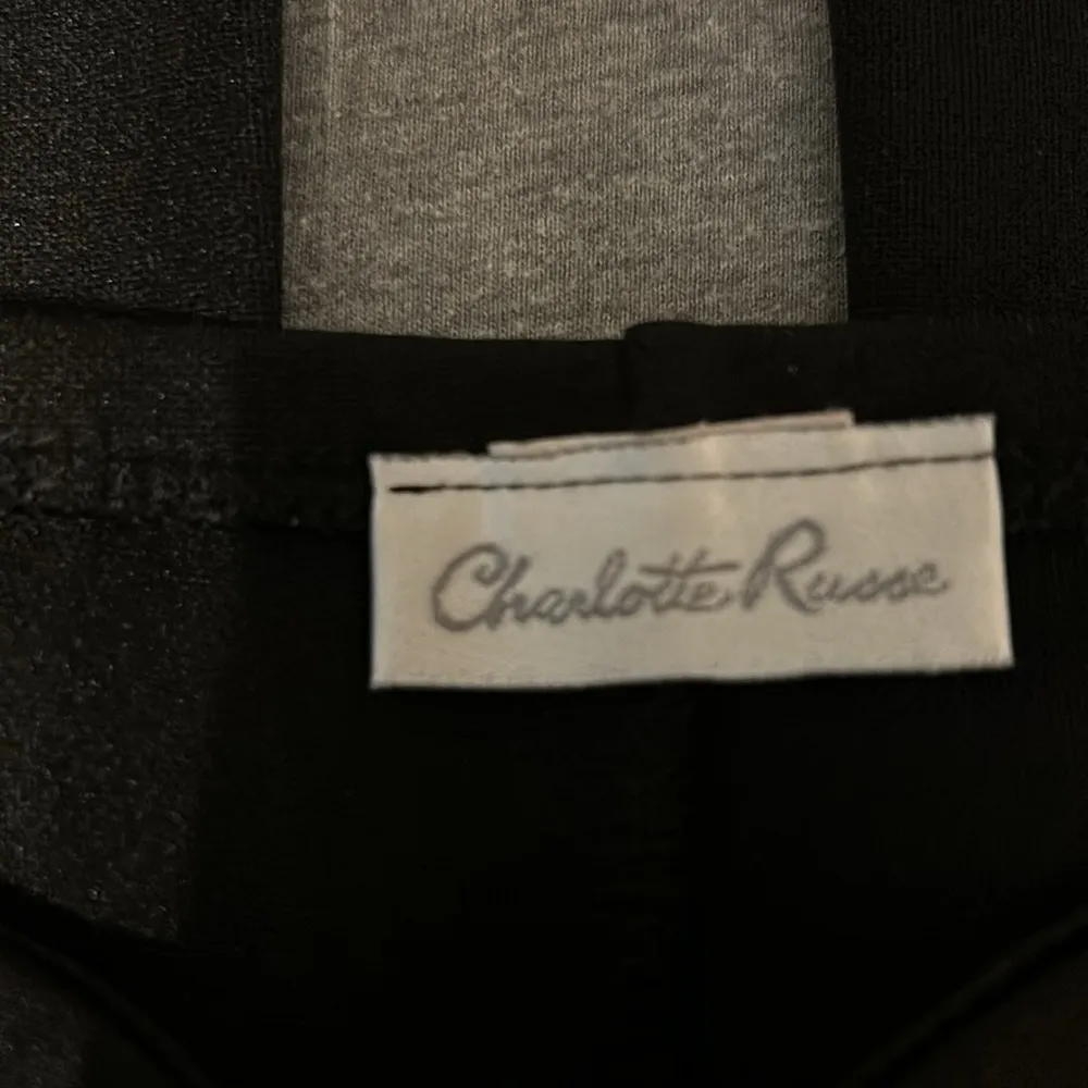 Charlotte Russe Black Flare Leggings size L - Image 6