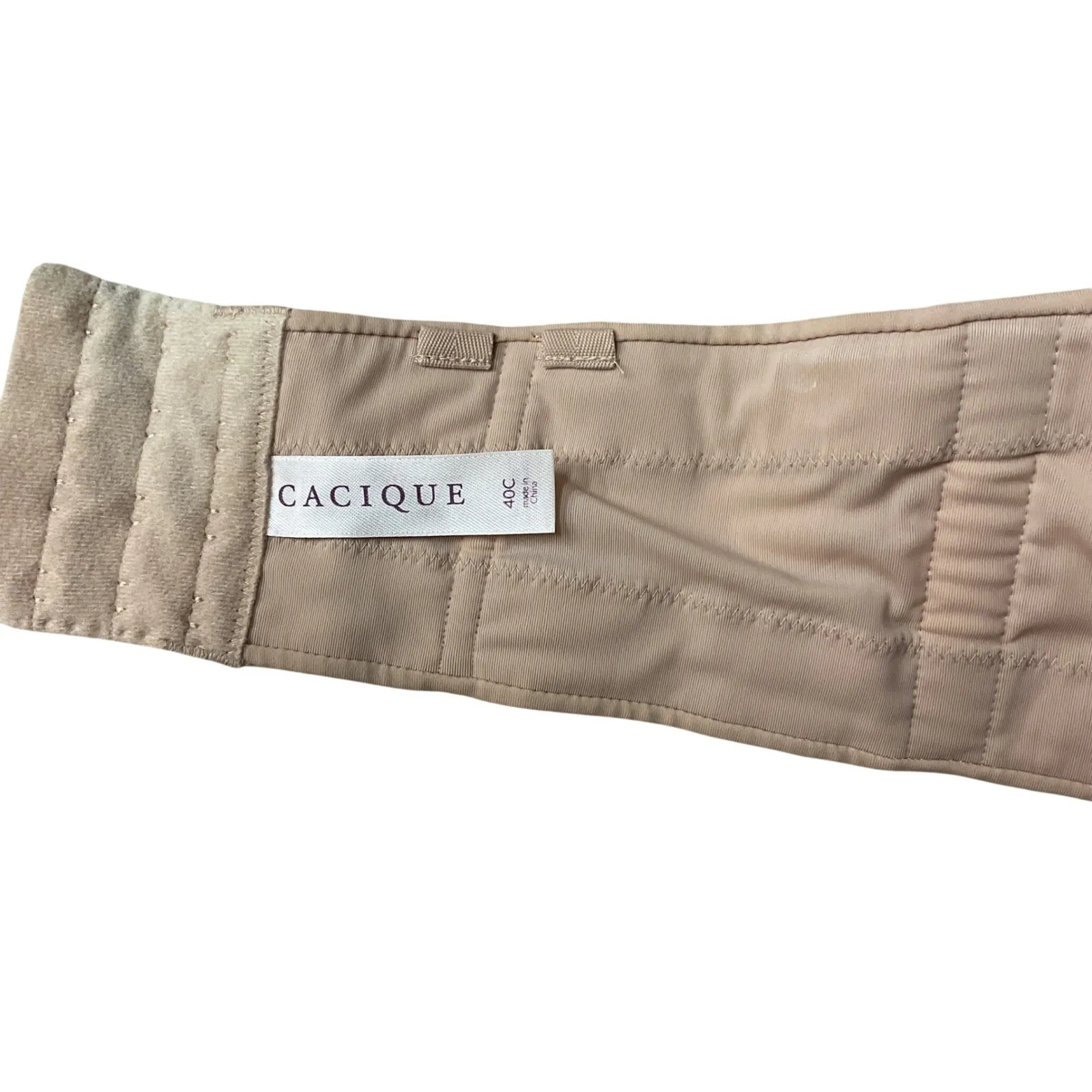 Cacique Women's Comfort Bliss Plunge Multi-Way Strapless Push Up Bra Size 40C - Image 7