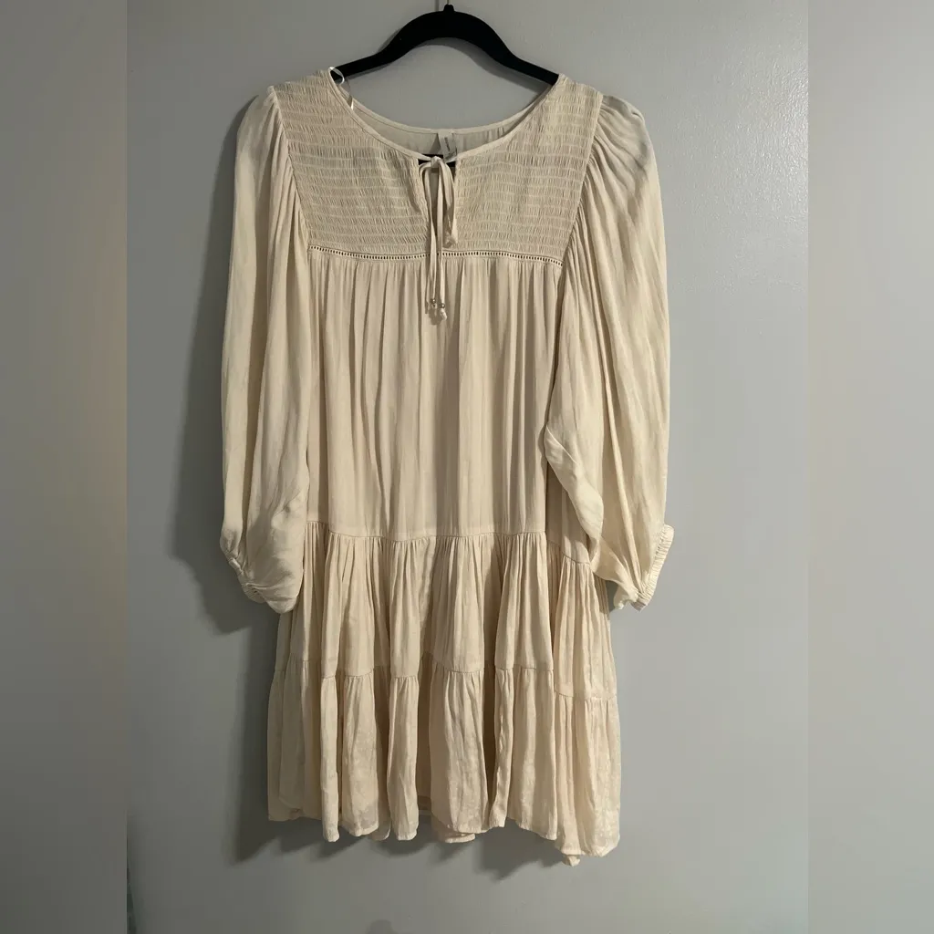 Gentle Fawn Cream Midi Dress - Image 2