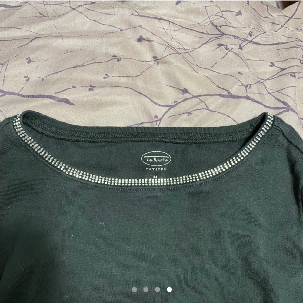 Black Tank Top w/ Gems - Image 3