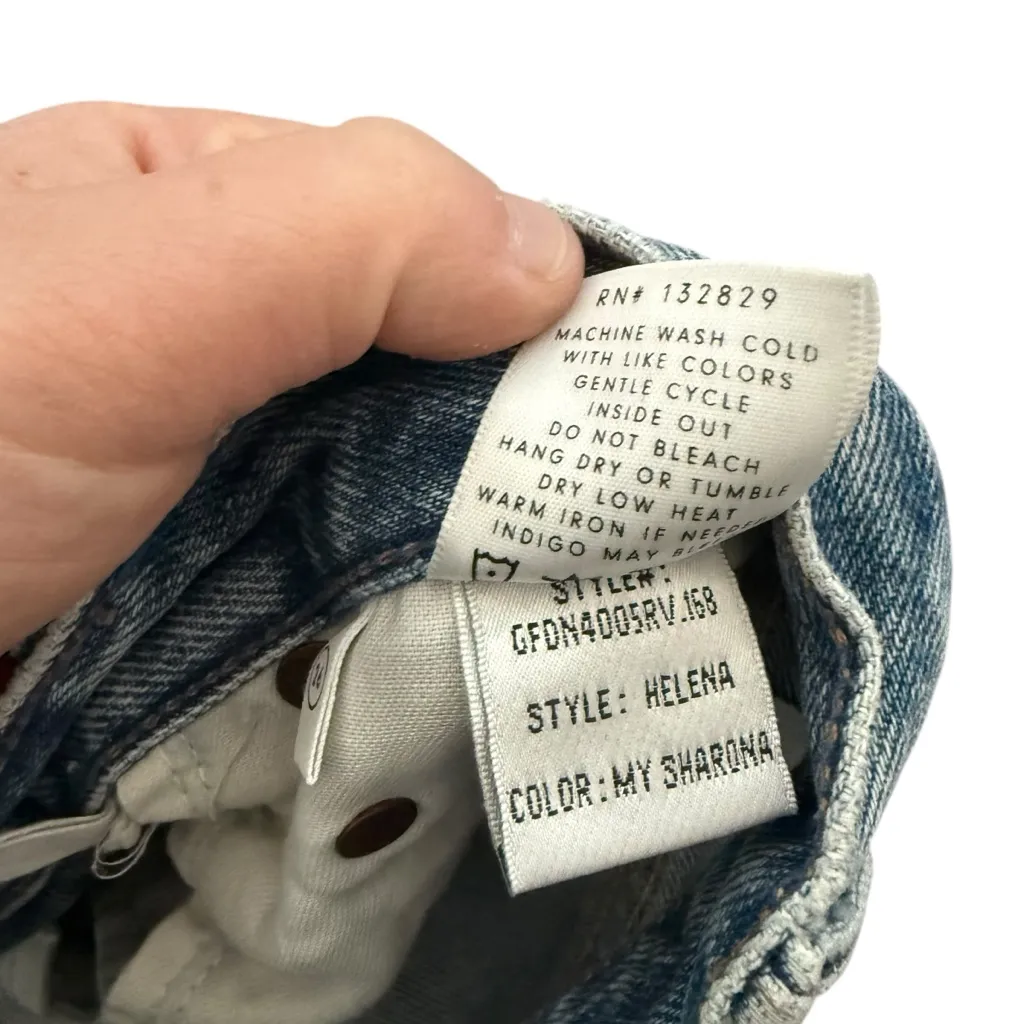 Grlfrnd Revolve Women’s Helena Straight Leg Jeans in My Sharona Size 26 - Image 15