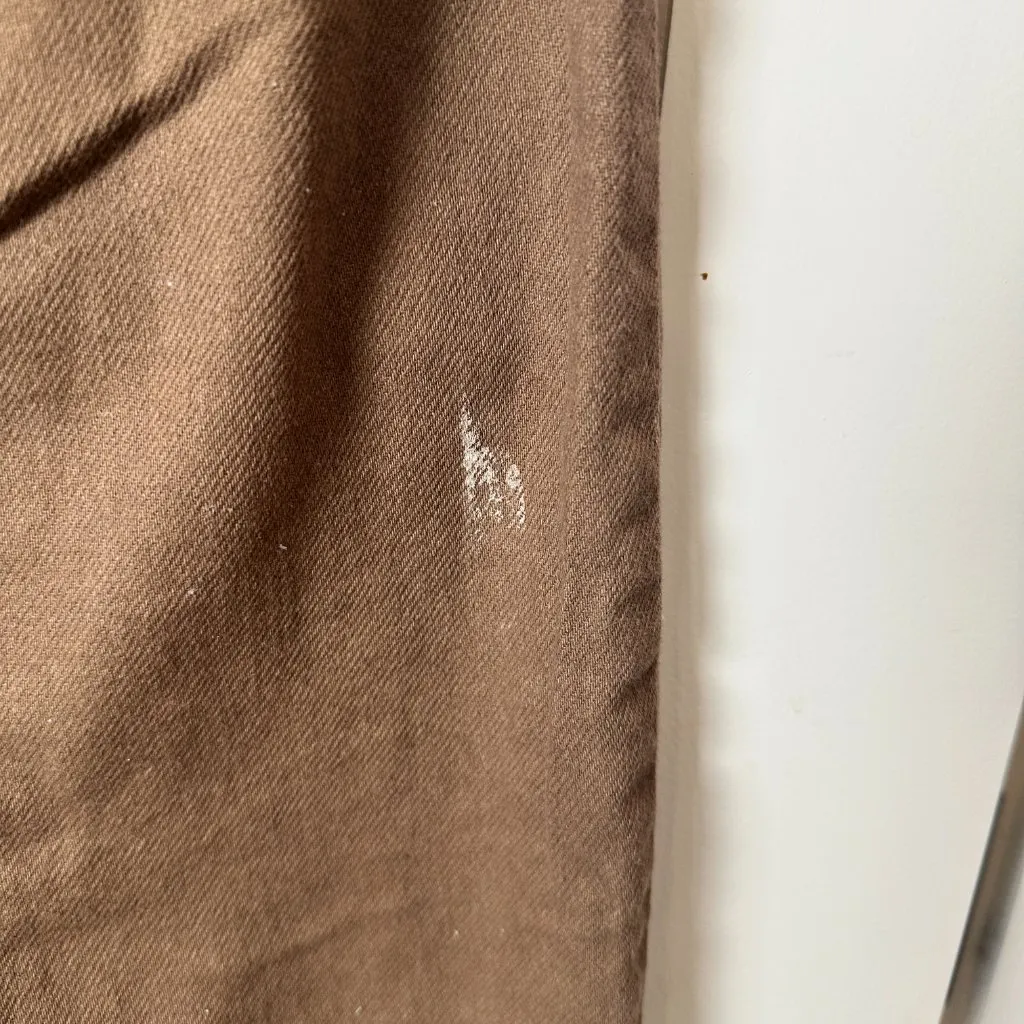 SONG4U Terracotta Brown Boyfriend Style Trousers Pants Size 5/27 - Image 9