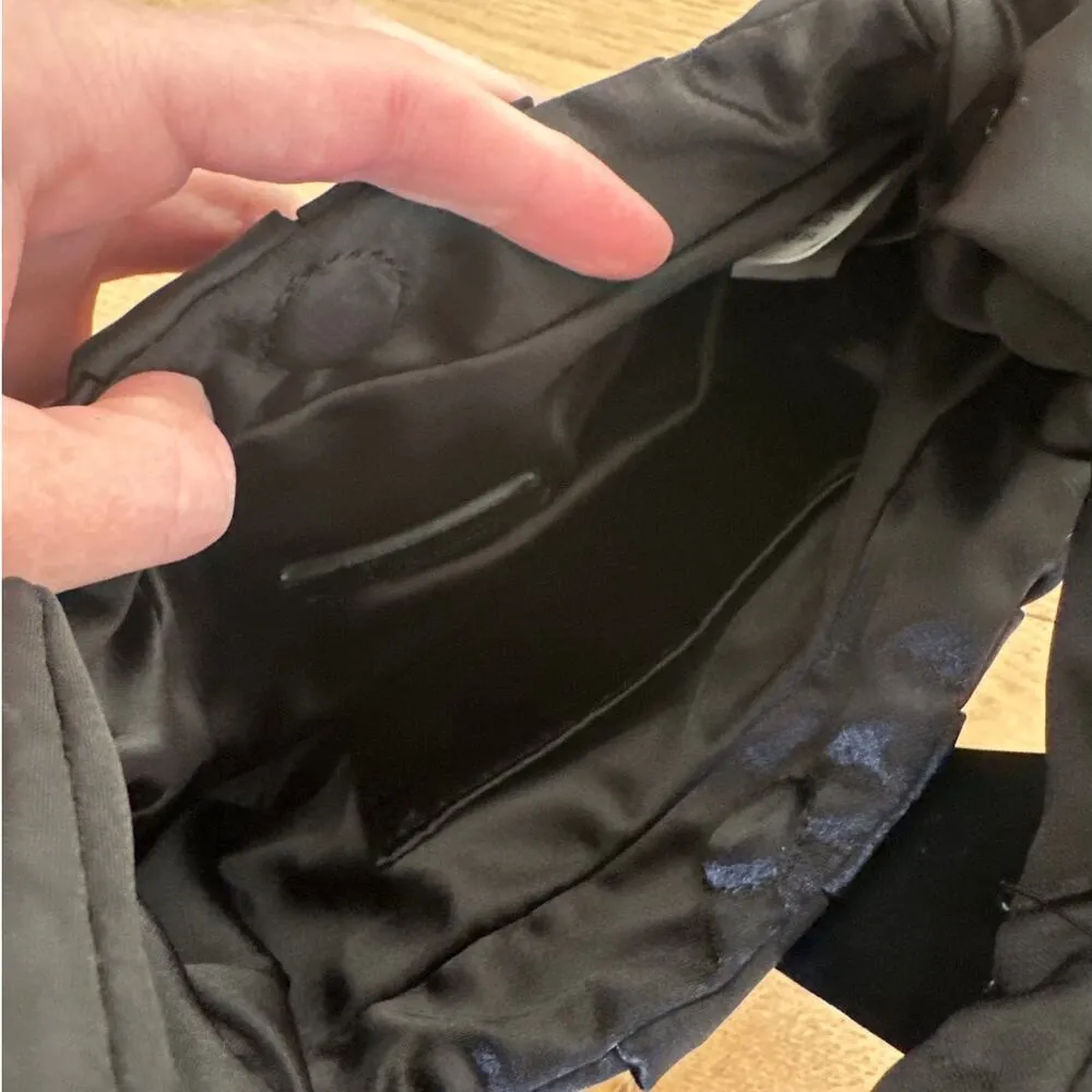 Forever 21 - Bow Handle Satin Evening Bag in Black - Image 3