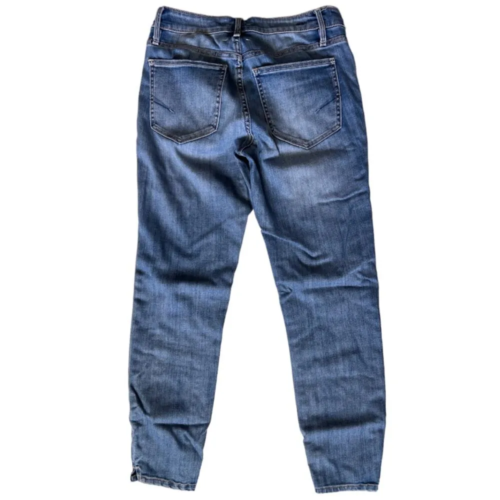 Habitual marina distressed medium wash vented jeans - Image 2