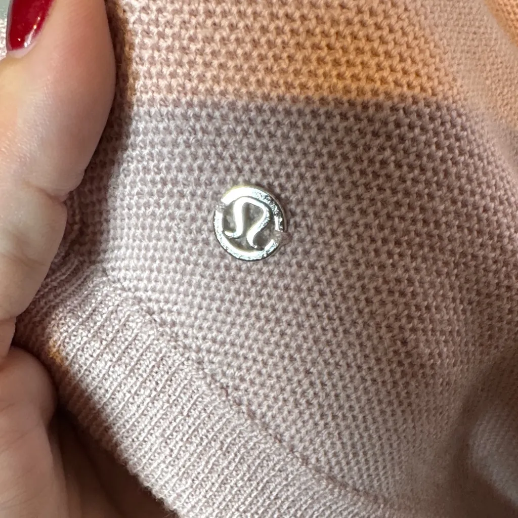 lululemon athletica Soft Pink Crew Neck Sweater - Image 3
