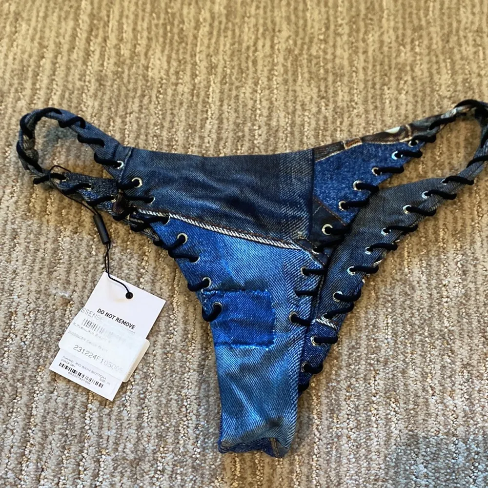 Miaou Rio bikini bottom Blue Size M - Image 2