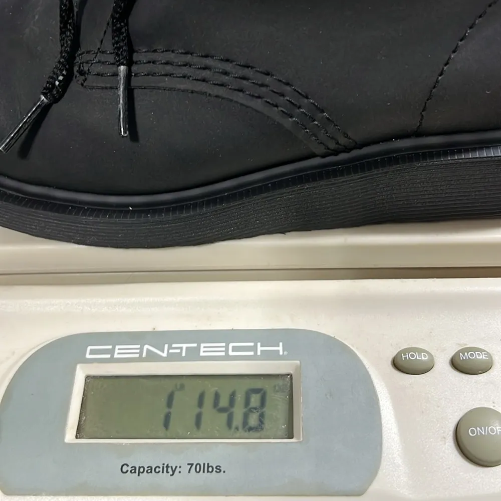 NWOB Dr. Martens WHITON reflective combat moto boots size 7 darker at night - Image 10